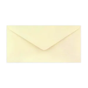 110x220 mm (DL) Busta Avorio a Grana Fine